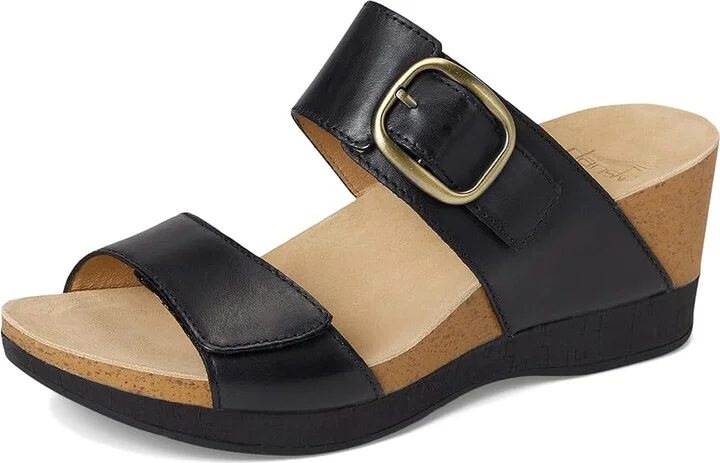 Dansko Shannon Women's Clog Shoes Black : EU 42 (US Women's 11.5-12) Regular, Leather - Image 5