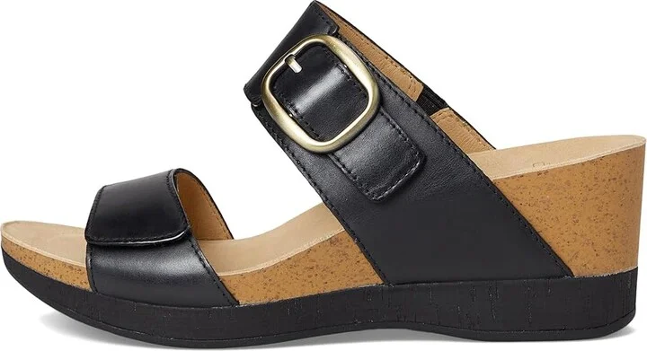 Dansko Shannon Women's Clog Shoes Black : EU 42 (US Women's 11.5-12) Regular, Leather - Image 6