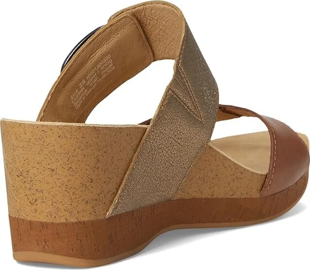 Dansko Shannon Women's Clog Shoes Gold Tan : EU 39 (US Women's 8.5-9) Regular, Leather - Image 4