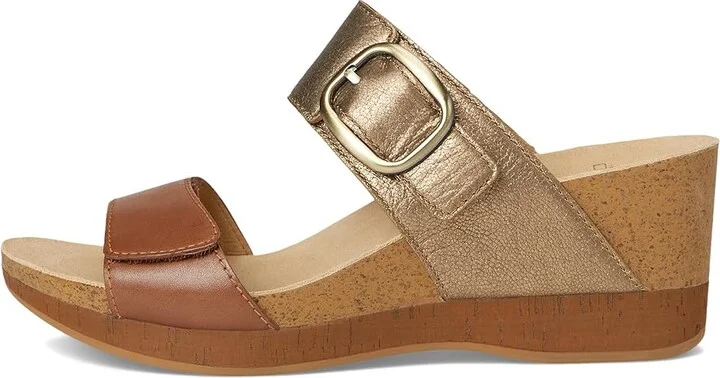 Dansko Shannon Women's Clog Shoes Gold Tan : EU 39 (US Women's 8.5-9) Regular, Leather - Image 6