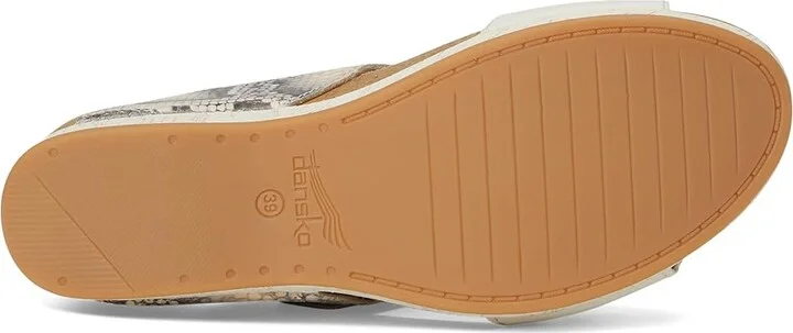 Dansko Shannon Women's Clog Shoes Snake Leather : EU 41 (US Women's 10.5-11) Regular - Image 3