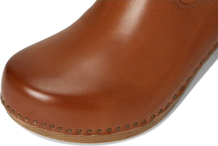 Dansko Shayna Women's Flat Shoes Luggage Burnished Calf : EU 42 (US Women's 11.5-12) Regular, Leather - Image 2