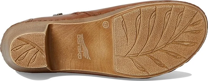 Dansko Shayna Women's Flat Shoes Luggage Burnished Calf : EU 42 (US Women's 11.5-12) Regular, Leather - Image 3