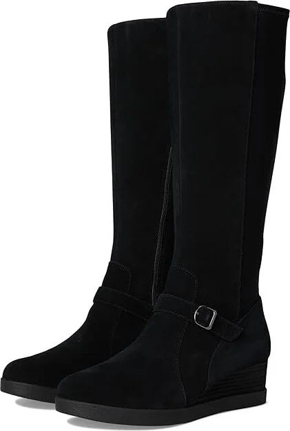 Dansko Shelia Women's Flat Shoes Black Waterproof Suede : EU 40 (US Women's 9.5-10) Regular, Leather