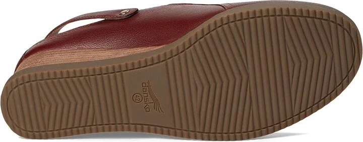 Dansko Sheridan Women's Flat Shoes Brick : EU 42 (US Women's 11.5-12) Regular, Leather - Image 3