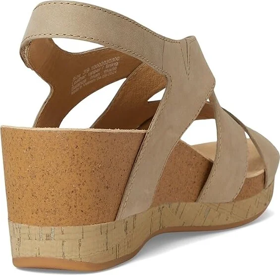 Dansko Shyla Women's Sandals Sand : EU 42 (US Women's 11.5-12) Regular, Leather - Image 4