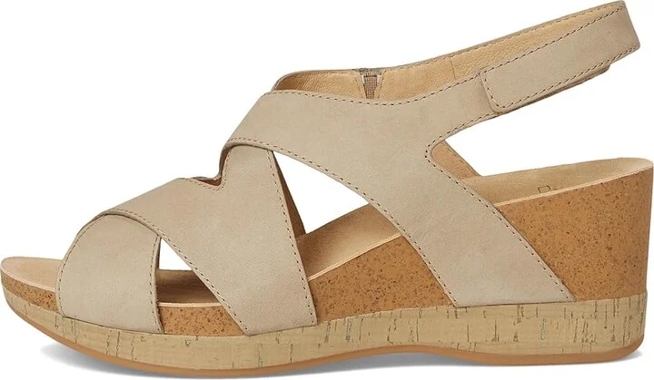 Dansko Shyla Women's Sandals Sand : EU 42 (US Women's 11.5-12) Regular, Leather - Image 6