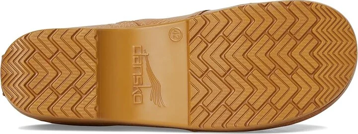 Dansko Sigourney Flat Shoes Honey Distressed : EU 38 (US Men's 4.5-5 - Women's 7.5-8) Regular, Leather - Image 3