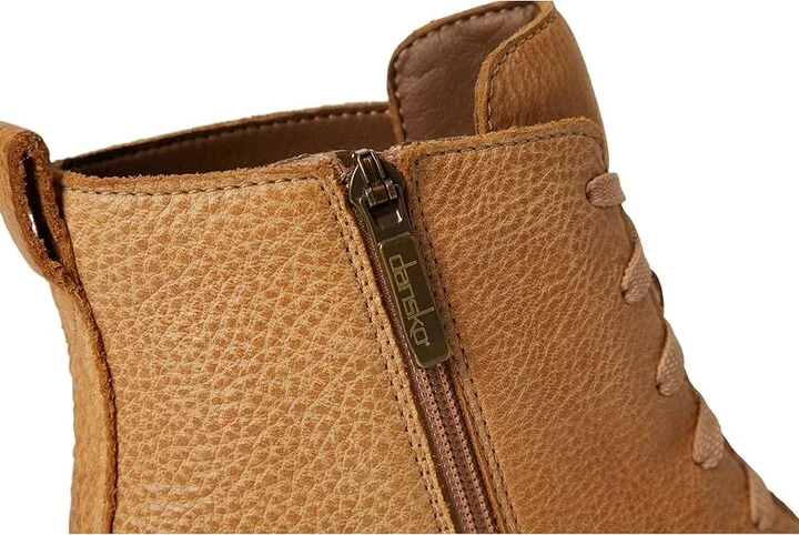 Dansko Sigourney Flat Shoes Honey Distressed : EU 38 (US Men's 4.5-5 - Women's 7.5-8) Regular, Leather - Image 7