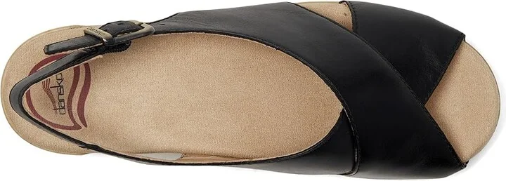 Dansko Sloane Women's Sandals Black : EU 36 (US Women's 5.5-6) Regular, Leather - Image 2