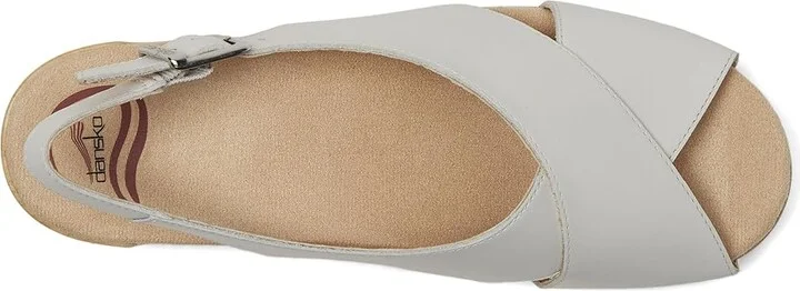 Dansko Sloane Women's Sandals White : EU 40 (US Women's 9.5-10) Regular, Leather - Image 2