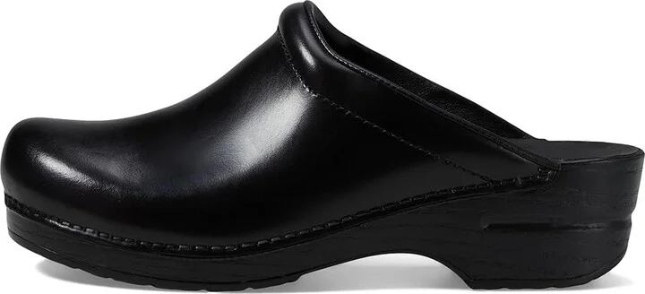 Dansko Sonja Clog Women's Clog Shoes Black Cabrio : EU 36 (US Women's 5.5-6) Regular, Leather/Nubuck - Image 7
