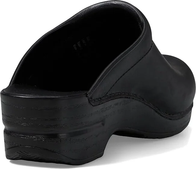 Dansko Sonja Clog Women's Clog Shoes Black Oiled : EU 35 (US Women's 4.5-5) Regular, Leather/Nubuck - Image 5
