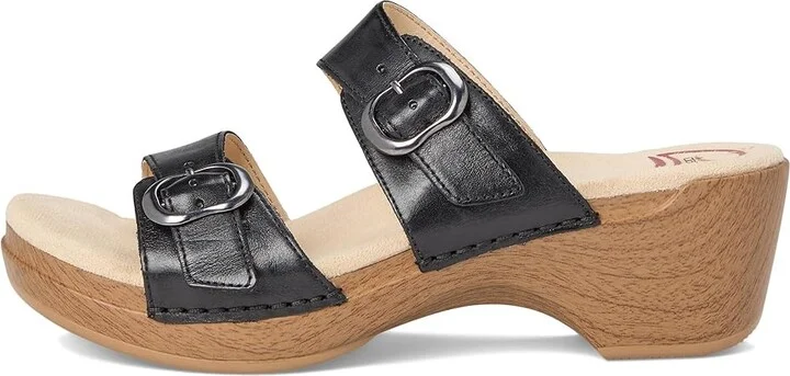 Dansko Sophie Women's Sandals Black : EU 39 (US Women's 8.5-9) Regular, Leather - Image 6