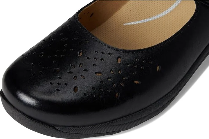 Dansko Stacy Women's Shoes Black Waxy Burnished : EU 37 (US Women's 6.5-7) Regular, Leather - Image 7