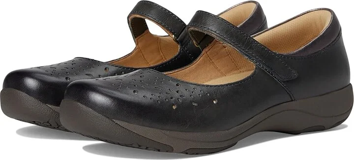 Dansko Stacy Women's Shoes Lake Waxy Burnished : EU 38 (US Women's 7.5-8) Regular, Leather