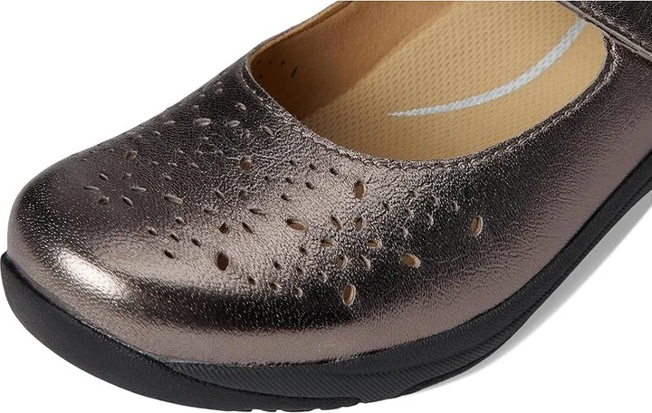 Dansko Stacy Women's Shoes Pewer Metallic : EU 40 (US Women's 9.5-10) Regular, Leather - Image 7