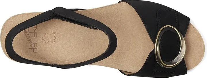 Dansko Stella Women's Sandals Black : EU 40 (US Women's 9.5-10) Regular, Leather - Image 2
