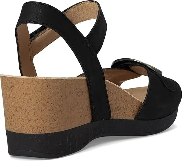 Dansko Stella Women's Sandals Black : EU 40 (US Women's 9.5-10) Regular, Leather - Image 4