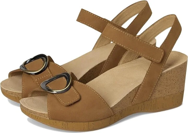 Dansko Stella Women's Sandals Dijon : EU 39 (US Women's 8.5-9) Regular, Leather