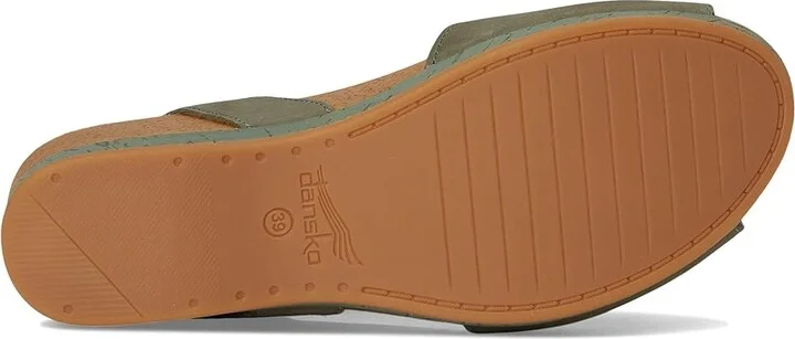 Dansko Stella Women's Sandals Sage : EU 41 (US Women's 10.5-11) Regular, Leather - Image 3