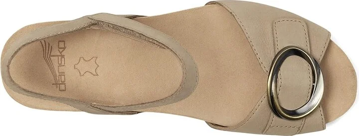 Dansko Stella Women's Sandals Tan : EU 36 (US Women's 5.5-6) Regular, Leather - Image 2