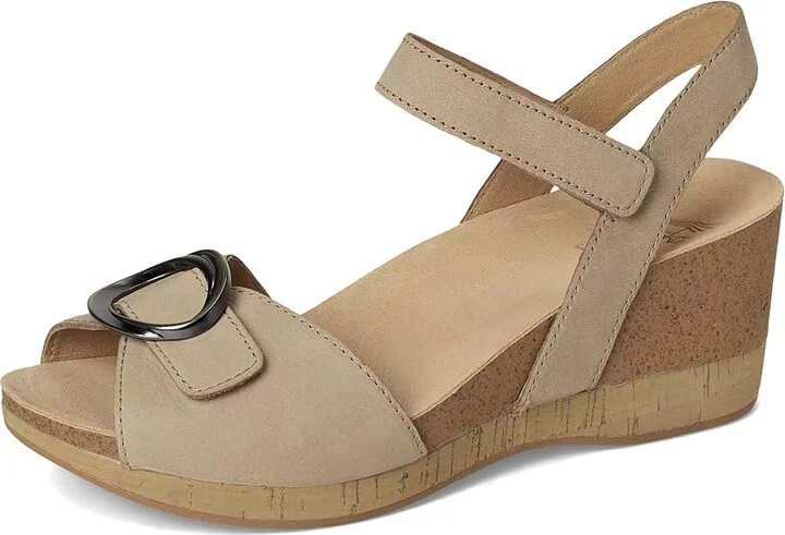 Dansko Stella Women's Sandals Tan : EU 36 (US Women's 5.5-6) Regular, Leather - Image 5