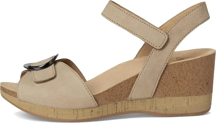 Dansko Stella Women's Sandals Tan : EU 36 (US Women's 5.5-6) Regular, Leather - Image 6