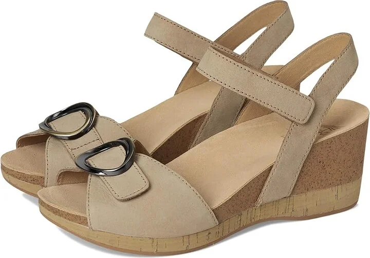 Dansko Stella Women's Sandals Tan : EU 36 (US Women's 5.5-6) Regular, Leather