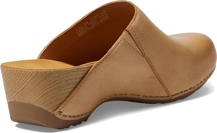 Dansko Talulah Women's Shoes Tan Milled Burnished : EU 42 (US Women's 11.5-12) Regular, Nubuck - Image 4