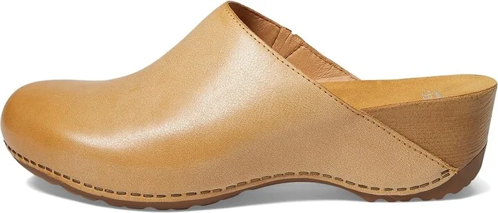 Dansko Talulah Women's Shoes Tan Milled Burnished : EU 42 (US Women's 11.5-12) Regular, Nubuck - Image 5