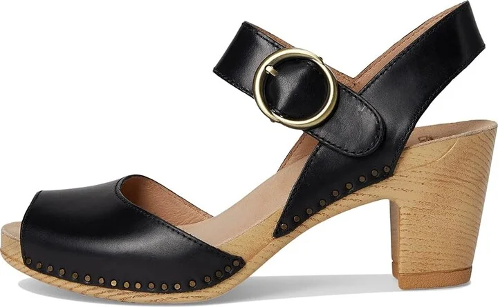 Dansko Tamra Women's Sandals Black : EU 42 (US Women's 11.5-12) Regular, Leather - Image 6