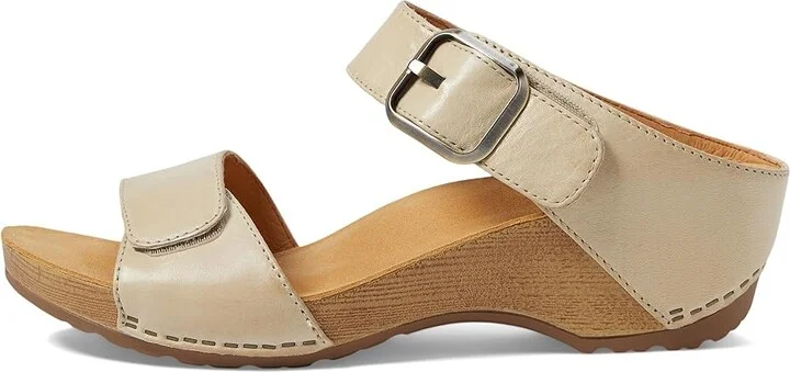 Dansko Tanya Women's Shoes Linen Milled Burnished : EU 38 (US Women's 7.5-8) Regular, Leather - Image 5