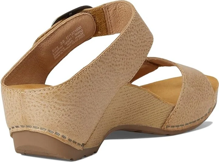 Dansko Tanya Women's Shoes Tan Milled Burnished : EU 37 (US Women's 6.5-7) Regular, Leather - Image 4