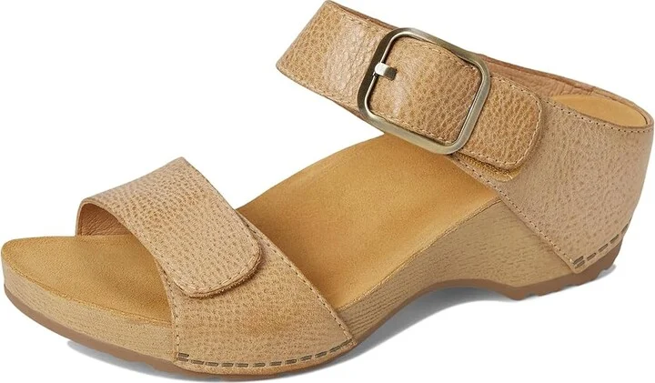 Dansko Tanya Women's Shoes Tan Milled Burnished : EU 37 (US Women's 6.5-7) Regular, Leather - Image 5
