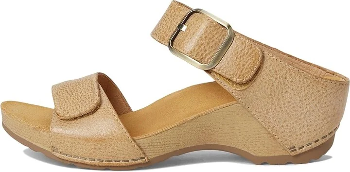 Dansko Tanya Women's Shoes Tan Milled Burnished : EU 37 (US Women's 6.5-7) Regular, Leather - Image 6