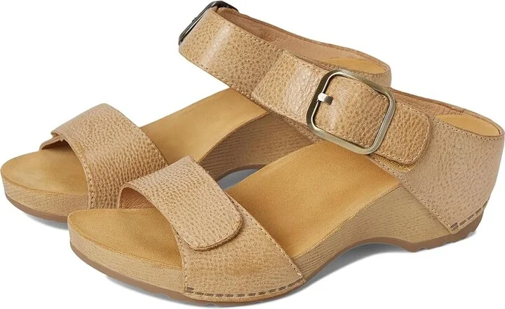 Dansko Tanya Women's Shoes Tan Milled Burnished : EU 37 (US Women's 6.5-7) Regular, Leather