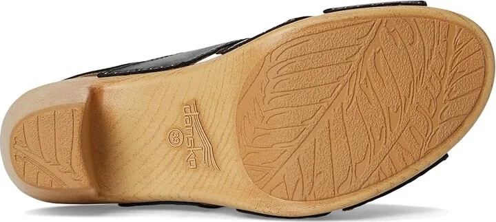 Dansko Tatiana Women's Sandals Black : EU 40 (US Women's 9.5-10) Regular, Leather/Suede - Image 3