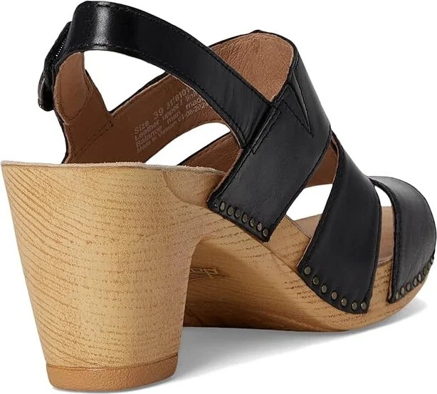 Dansko Tatiana Women's Sandals Black : EU 40 (US Women's 9.5-10) Regular, Leather/Suede - Image 4