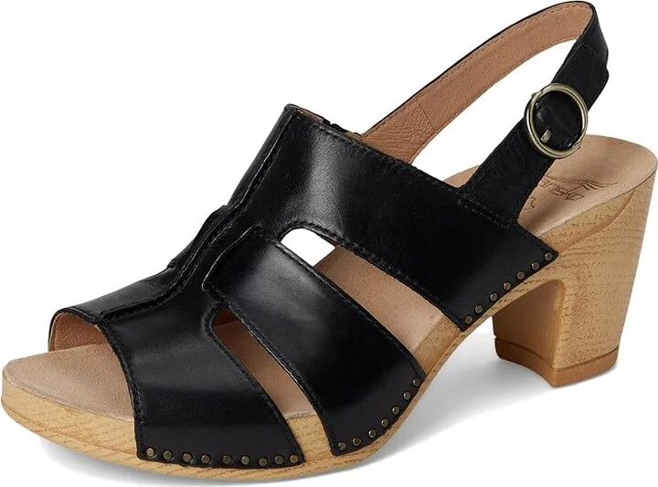 Dansko Tatiana Women's Sandals Black : EU 40 (US Women's 9.5-10) Regular, Leather/Suede - Image 5
