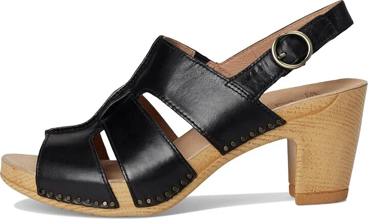 Dansko Tatiana Women's Sandals Black : EU 40 (US Women's 9.5-10) Regular, Leather/Suede - Image 6