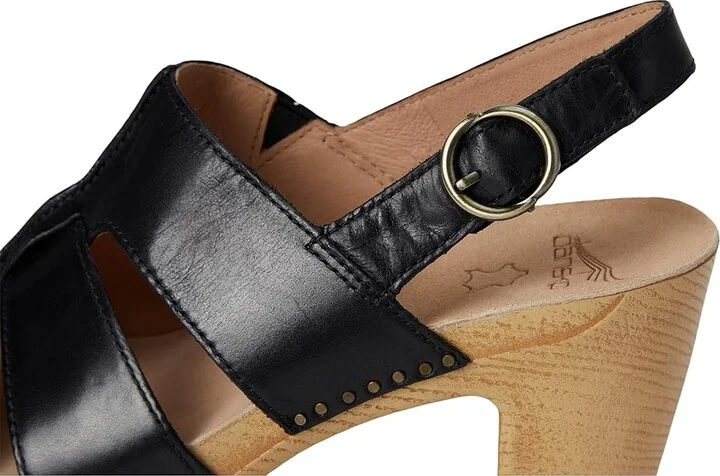 Dansko Tatiana Women's Sandals Black : EU 40 (US Women's 9.5-10) Regular, Leather/Suede - Image 7