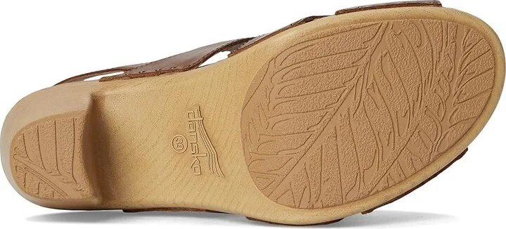 Dansko Tatiana Women's Sandals Tan : EU 42 (US Women's 11.5-12) Regular, Leather/Suede - Image 3
