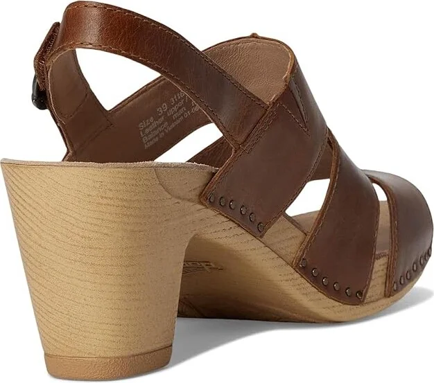 Dansko Tatiana Women's Sandals Tan : EU 42 (US Women's 11.5-12) Regular, Leather/Suede - Image 4