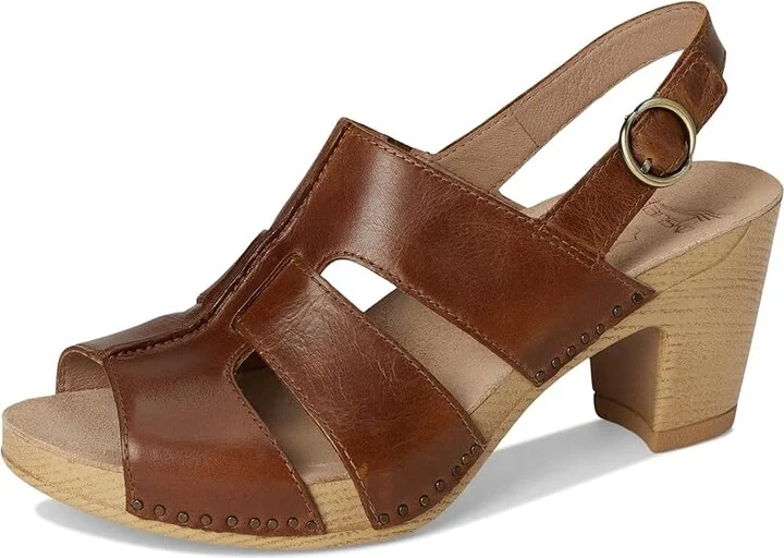 Dansko Tatiana Women's Sandals Tan : EU 42 (US Women's 11.5-12) Regular, Leather/Suede - Image 5