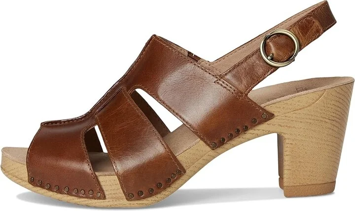 Dansko Tatiana Women's Sandals Tan : EU 42 (US Women's 11.5-12) Regular, Leather/Suede - Image 6