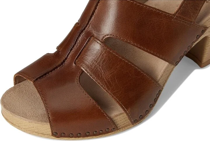 Dansko Tatiana Women's Sandals Tan : EU 42 (US Women's 11.5-12) Regular, Leather/Suede - Image 7