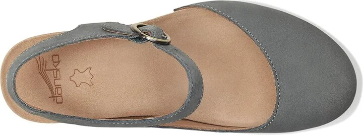 Dansko Taytum Women's Shoes Denim : EU 36 (US Women's 5.5-6) Regular, Leather - Image 2
