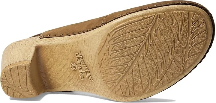 Dansko Taytum Women's Shoes Tan Milled Nubuck : EU 37 (US Women's 6.5-7) Regular, Leather - Image 3