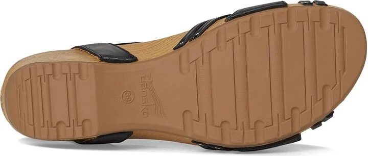Dansko Tia Women's Sandals Black : EU 42 (US Women's 11.5-12) Regular, Leather - Image 3